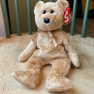 TY Tan Beanie Baby— Cashew